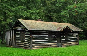beautiful rustic cabin
