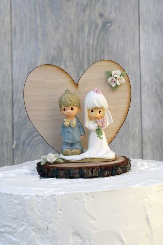 Precious Moments Rustic Wedding Cake Topper