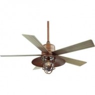 Hampton Bay Metro 54 In. Indoor/outdoor Rustic Copper Ceiling Fan