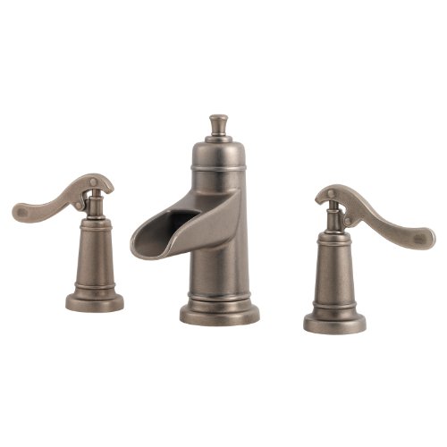Pfister Ashfield 2-Handle 8″ Widespread Bathroom Faucet, Rustic Bronze