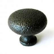 Rustic Hammered Oil Rubbed Bronze 1 1/4″ Cabinet Knob Pulls C023ORB Ancient Treasures