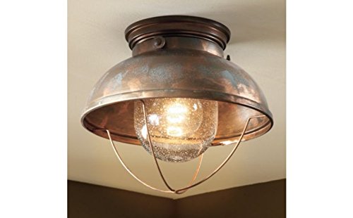 Ceiling Lodge Rustic Country Western, Antique Bronze Lighting, Light Fixture