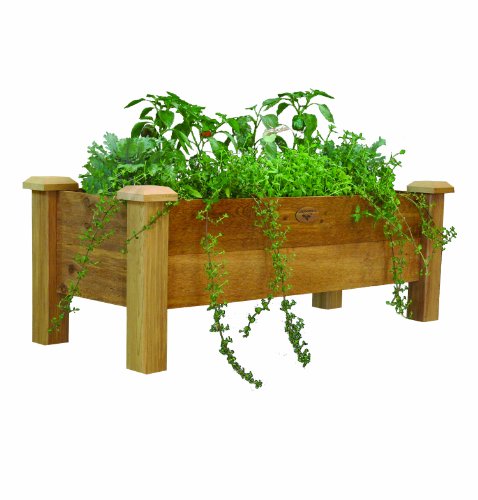 Gronomics RPB 18 – 48 18-Inch by 48-Inch by 19-Inch Rustic Planter Box, Unfinished