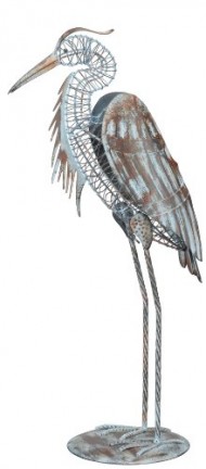 Regal Art & Gift Rustic Heron Decor