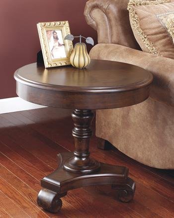 Signature Design by Ashley Old World Dark Rustic End table