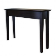 Secret Compartment Sofa / Entry Table (Diversion Safe), Type 1 Shaker Style (Black Enamel (muted sheen))