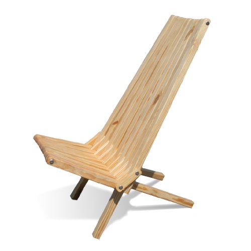 GloDea X45P1NS1 Lounge Chair, Natural, Set of 1