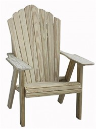 Fan Back Adirondack Chair in Pine