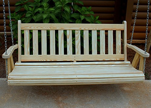 MISSION Amish Heavy Duty 800 Lb 4ft. Porch Swing- Made in USA