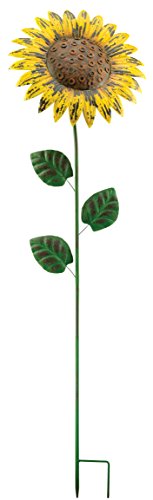 Regal Art and Gift Giant Rustic Flower Stake, Sunflower