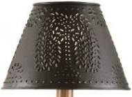Black Willow Tree Punched Tin 10″ Lamp Shade