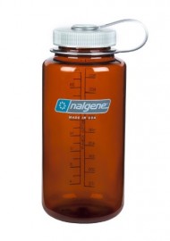 Nalgene Wide Mouth Water Bottle, 1-Quart, Rustic Orange