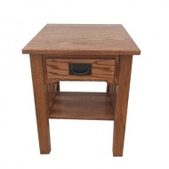 Shaker End Table Side Table Solid Oak Made By Amish Craftsmen