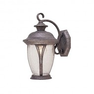 Designers Fountain 30511-RS Westchester Wall Lanterns, Rustic Silver
