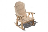 Heavy Duty Amish Handcrafted 2 Foot Wide Adirondack Rocker Built To Last A Lifetime. Zinc Plated Hardware