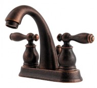 Pfister Unison 2-Handle 4″ Centerset Bathroom Faucet, Rustic Bronze