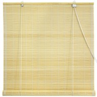 Oriental Furniture Matchstick Roll Up Blinds – Natural – (36 in. x 72 in.)