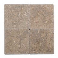 Seagrass / Rustic Green Limestone 6 X 6 Tumbled Field Tile – Box of 5 sq. ft.