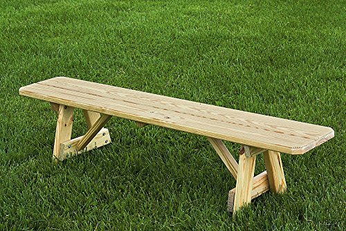 Pressure Treated Pine 42″ Traditional Picnic Bench Amish Made USA- Unfinished
