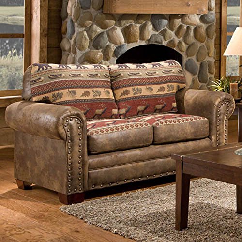 American Furniture Classics Sierra Lodge Love Seat | rustic-touch ...